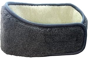 Andreas Dell Nierengurt aus Lammwolle – Wärmeisolierender Rückenwärmer für optimale Linderung von Rückenschmerzen und Kälte, Atmungsaktiv & Weich, Einstellbar, Ideal für Outdoor-Aktivitäten und Alltag