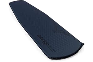 Vango Trek Pro Self-Inflating Mat - Duke of Edinburgh Recommended | Recycled TrekEco® Fabric & Fast-Flow Valve | For Camping, Hiking, Outdoor, Backpacking (5cm Thickness)