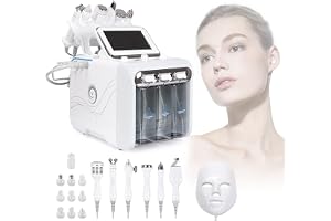 7 i 1 vatten väte syre skönhetsmaskin Hydro Dermabrasion rengöring ansikte hud vård jet skala maskin professionell hud föryngring liten bubbelenhet