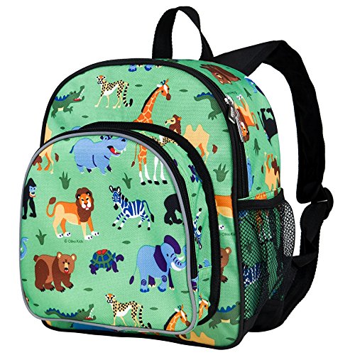 Wildkin Toddler Jungle Backpack, Multi-Colour