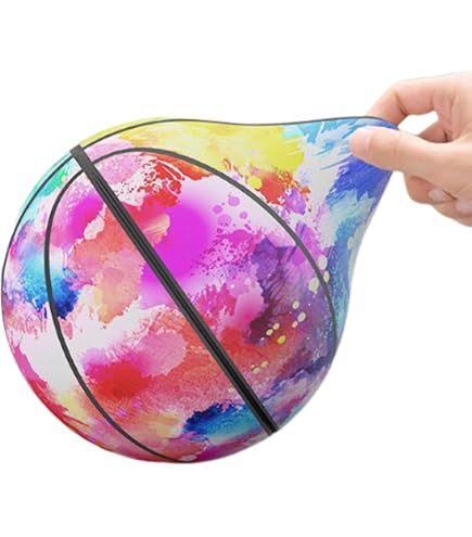 Ballon De Basket Silencieux – 21/24 Cm – Mousse PU – Niveau Sonore 2 Décibels – Idéal Pour Intérieur