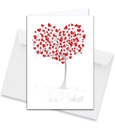 OfficeGear Biglietti di auguri grandi con buste (25 pz) stampabili formato A5 148,5 x 210 mm piegati - Crea per compleanni Natale festa della mamma