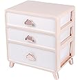 Amazon Brand - Umi Multipurpose Drawer Storage Box Multi Grid Closet Desktop Organizer for Clothing Undergarments Socks Tie Office Stationery Tool jewellery Makeup Bathroom Accessories - Pink