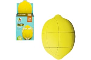 AHMISTOOL Lemon Fruit Magic Speed Cube Lernspiel zur Entwicklung von Intelligenz und Geschicklichkeit