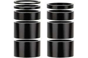 BFLKY Road Bicycles Aluminum Alloy Headsets Fork Spacers Road Bicycles Handlebars Stem Washers Rings Front Fork Bicycles Part