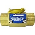 DIGITEN FS-C02 G3/4" BSP Male Thread Brass Water Flow Switch 1-30L/min, 0-2A/ 0-220V(AC or DC)