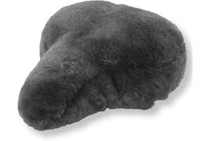 ‎REISSNER LAMMFELLE Reissner Lammfelle Fahrradsattel Bezug Fahrradsattelüberzug aus Merino Lammfell FSB A