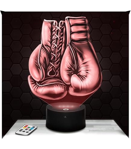 Lampada 3D Illusione Ottica Cane - LED Notte Con Telecomando 16 Colori E Dimmer - USB/Batteria - Regalo Compleanno/Natale - 5