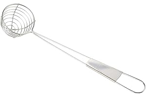 Genware 4255 Stainless Steel Pea Scoop, 300 mm Diameter