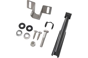 FOCKETY Soporte de Transductor, 000 10262 001 Soporte de Montaje de Transductor de Metal, Kit de Hardware de Montaje de Espejo de Estructura Fuerte a Prueba de Golpes Apto para Lowrance