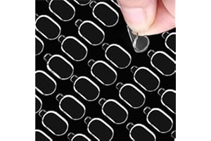 DAJING 280 Pcs Mounting Putty, Double Sided Adhesive Dots, Clear Sticky Tack for Wall Pictures Hanging, No Trace Strong Adhesive, Water-Repellent, Home Office School Decor