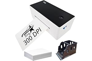 ZING TECHNOLOGY Zing® Pro Series 300 DPI Direct Thermal Label Printer High Speed/Resolution 150mm/s 4x6 UK Support Line - Compatible with Amazon, Royal Mail, eBay, DHL, Fedex, UPS, Hermes, Etsy, Shopify MAC & Windows