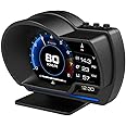 Hud Dual System Head Up Display OBD2 GPS Digital Speedometer