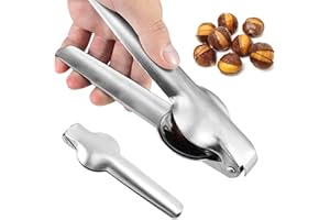 LXYYDS Pince à Chataignes, Coupe Chataigne, Inoxydable Ouvre Chataigne, Casse Chataignes, Multifonctionnels Châtaigne Clip, pour Noix telles Que Les châtaignes et Les Noix