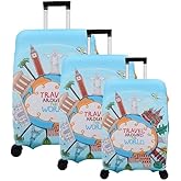 Bagacar Travel B&uuml;y&uuml;k Orta Kabin Boy I&ccedil;in 3 L&uuml; Valiz Kılıfı