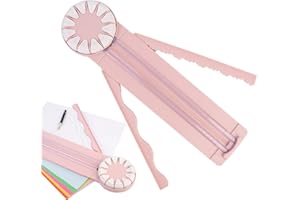 SENERMTER Massicot 12 en 1, coupe-papier pour scrapbooking, coupe-bordure pour travaux manuels, machine de coupe-papier multifonctionnelle pour carte photo, emballage, scrapbooking