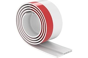 CUIDAKJ Boudin de Porte Isolant Froid,Bas de Porte Isolant,Bas de Porte Anti Bruit,Joint Bas de Porte,Calfeutrage Porte pour l'isolation contre le froid, le bruit & l'humidité (100 * 5cm)