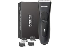 Electric Body Hair Trimmer - Groin Trimmer for Men, Elect...