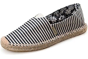 Kentti Matrose Streifenmuster Herren Espadrilles