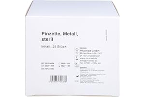 VIVOMED GMBH PINZETTE Einmal steril Metall 25 St