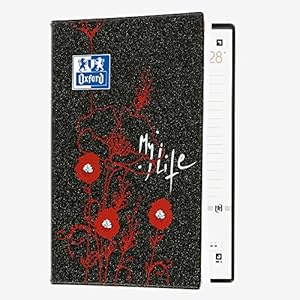 Oxford Blooming Agenda Scolaire Journalier 2018-2019 1 Jour par Page 352 Pages 12 x 18 cm motif My Life