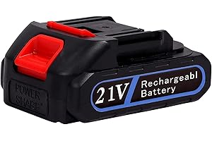 PEEKTOOK Mini batteria di ricambio per motosega (21 V) per mini motosega da 6 pollici senza fili portatile motosega accessori