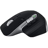 Logitech MX Master 3 Kabellose Maus, Bluetooth und 2.4 GHz Verbindung via USB-Empfänger, 4000 DPI Sensor, Ultra-schnelles Scr