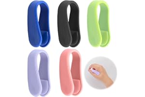 RAYKCE Lot de 5 clips d'acupression pour les attaques de panique et la douleur Clip de massage portable L14 pour les maux de tête, le stress, l'anxiété
