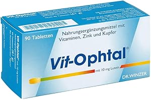 DR. WINZER PHARMA GMBH Dr. WInzer VIT OPHTAL mit 10 mg Lutein Tabletten