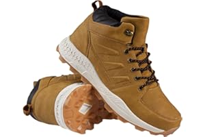 QWICK-FIT MENS CASUAL LIGHTWEIGHT BOOTS WALKING LACE UP ANKLE WINTER TRAIL TREKKING TRAINERS SHOES SIZE