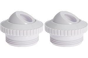 Kicofyee 3/4" Pool Jet Nozzles for Hayward SP1419D Directional Flow Eyeball Inlet Fittings Jet Opening Hydrostream Return Jet with 1-1/2 Inch MIP Thread (Nozzle-E2)