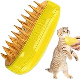 Kyrotech 3'&uuml; 1 Arada Buharlı Silikon Şarjlı Kedi K&ouml;pek Fır&ccedil;ası &Ccedil;ok İşlevli T&uuml;y Fır&ccedil;ası Masaj, Kendini Temizleyen Buharlı Fır&ccedil;