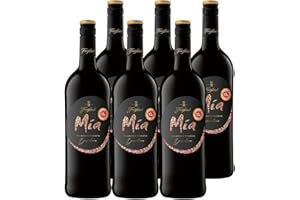 ‎FREIXENET Freixenet Mia Tinto Rotwein halbtrocken (6 x 1 l) – Spanischer Rotwein mit fruchtigen Aromen von Beeren & Kirschen – Vollmundig & geschmeidig – Ideal zu Tapas, Pasta & Käse