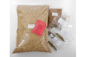 Brauen.de Malzpaket 20 Liter Pale Ale (US-Style) alle Zutaten inklusive für 20 Liter fertiges Bier - Malz, Hopfen und Hefe Heimbrauerei (geschrotet)