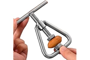 RSYHVG Metal Nut Cracker Tool Nutcracker Kitchen Tool Stainless Steel Pecan Cracker Nutcracker Tool for All Sorts of Nuts