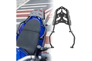 FAYEDENICY Porte-bagages arrière pour moto Tenere 700, barre d'étagère étendue, kit de plaque de support de Compatibilité : supérieur, barre d'appui pour passager, main courante latérale pour Tenere700 2018-2024