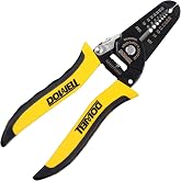 DOWELL 10-22 AWG Wire Stripper, Wire Crimper and Multifunction Hand Tool, Professional Handle Design and Refined Craftsmanshi