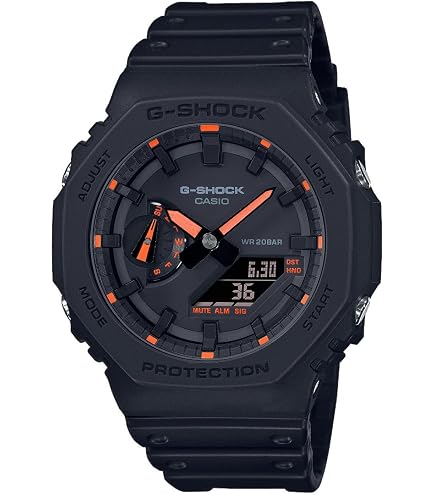 Montre Noire Femme Casio Quartz Unisexe 49.00mm Avec Cadran Noir