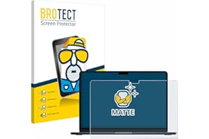 BROTECT Entspiegelungs-Schutzfolie für Apple MacBook Air 13" M4 2025 Matte Displayschutz-Folie, Anti-Reflex, Anti-Fingerprint