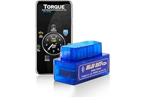 HIKITY OBDII OBD2 Bluetooth Fault Scanner Diagnostic Code Reader For Use Exclusively With Android Car Stereo Head Unit