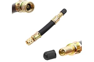 UGBO Przedłużacz zaworu elastyczny gumowy trzonek przedłużacz 100 mm adapter do motocykla samochodowego