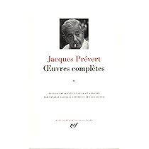 Jacques Prevert Oevres Completes I,II 2冊 Amazon.fr - Prévert : Oeuvres complètes, tome 2 - Prévert, Jacques