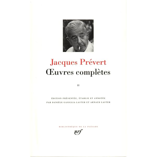 Amazon.fr - Prévert : Oeuvres complètes, tome 1 - Prévert, Jacques
