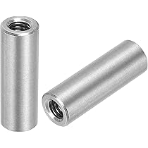 BOZONLI M3 ronde koppelingsmoeren, roestvrijstalen koppelingsmoer (M3×6×5mm,5 pcs
