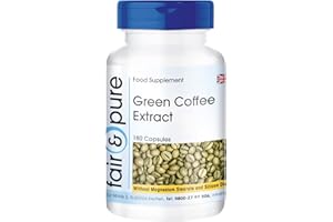Fair & Pure® - Green Coffee Bean Extract - 500mg - Vegan - 180 Capsules
