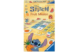 Ravensburger 24981 - Disney Stitch - kooperativt minnesspel i ett kompakt presentspelformat för 2-4 barn från 5 år och uppåt