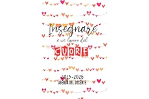 Agenda Del Docente 2025 2026 Giornaliera: Pianificatore del Professore Giornaliero e Mensile da settembre 2025 a Luglio 2026 Anno Scolastico con ... delle Presenze e Molto Altro - Formato A5