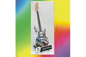 ARTSTUDIO35 DAVID GILMOUR Guitarra miniatura con púa de guitarra Pink Floyd