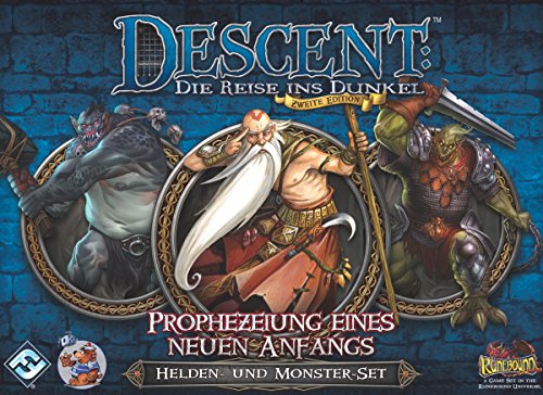 Preisvergleich Produktbild Fantasy Flight Games FFGD1327 Descent 2. Ed. -Prophezeiung Anfangs