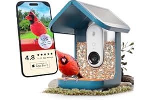 Bird Buddy Smart Bird Feeder Blue with Solar Panel 2.0
